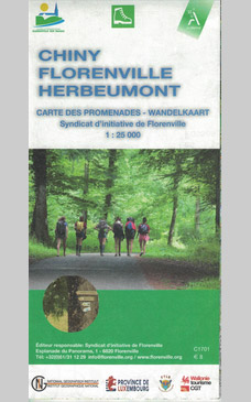 chiny florenville herbeumont carte promenades